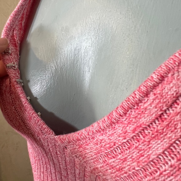 GUESS, Pink Knit Halter, Crop Top, Size XS - Picture 5 of 5